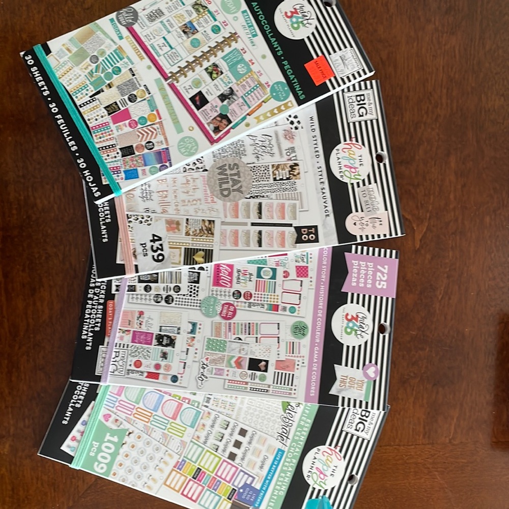 Happy Planner Sticker Books